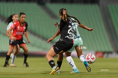 Daniela Meza | Santos vs Atlas femenil