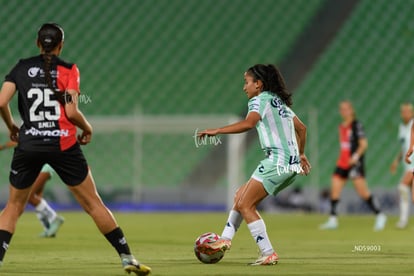 Doménica Rodríguez | Santos vs Atlas femenil