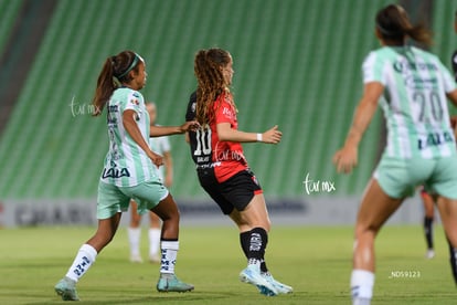 Diana Anguiano, María Salas | Santos vs Atlas femenil