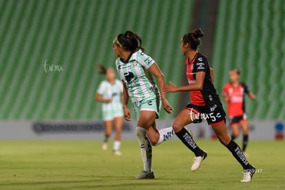 María Sainz, María Peraza | Santos vs Atlas femenil