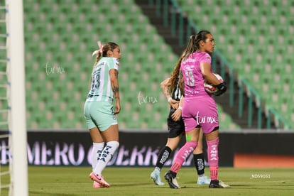 Gabriela Herrera, Alessandra Ramirez | Santos vs Atlas femenil