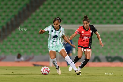 Yessenia Novella, Litzy Serna | Santos vs Atlas femenil