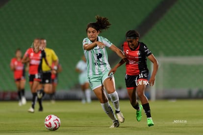 Brenda Ceren, Karen Gómez | Santos vs Atlas femenil