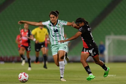 Brenda Ceren, Karen Gómez | Santos vs Atlas femenil