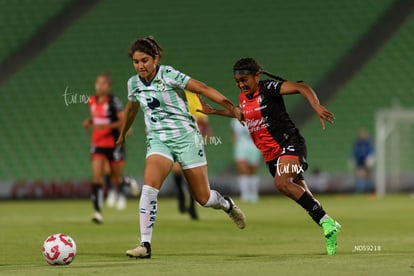 Brenda Ceren, Karen Gómez | Santos vs Atlas femenil