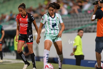 Karen Gómez, María Sainz | Santos vs Atlas femenil