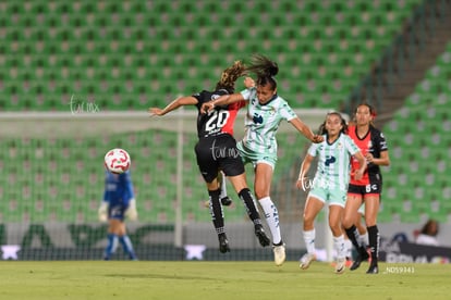 Yessenia Novella, Jaquelín García | Santos vs Atlas femenil