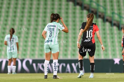 Karen Gómez, María Salas | Santos vs Atlas femenil