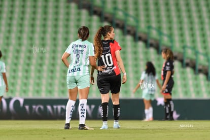 Karen Gómez, María Salas | Santos vs Atlas femenil