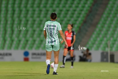 María Cuadrado | Santos vs Atlas femenil