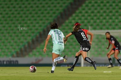 Yessenia Novella, Valeria Razo | Santos vs Atlas femenil