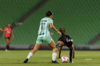 Noemí Villalobos, María Cuadrado | Santos vs Atlas femenil