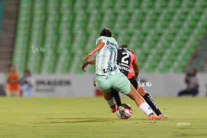 Mayra Santana, Valeria Miranda | Santos vs Atlas femenil