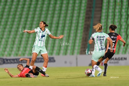 Alexia Villanueva, Mayra Santana | Santos vs Atlas femenil