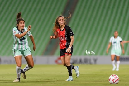 Karen Gómez, María Salas | Santos vs Atlas femenil