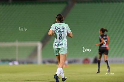 María Cuadrado | Santos vs Atlas femenil