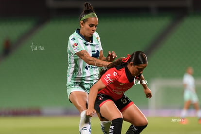 Noemí Villalobos, María Peraza | Santos vs Atlas femenil