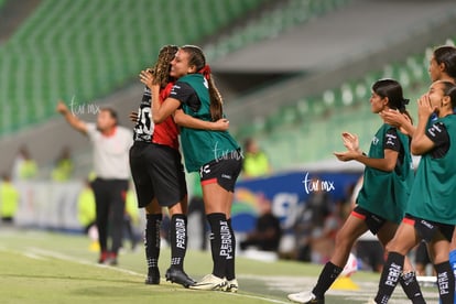 festejo, Jaquelín García | Santos vs Atlas femenil