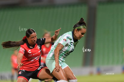 Noemí Villalobos, María Peraza | Santos vs Atlas femenil