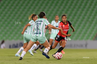 María Cuadrado | Santos vs Atlas femenil