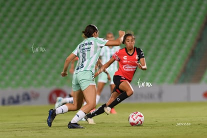 María Cuadrado | Santos vs Atlas femenil