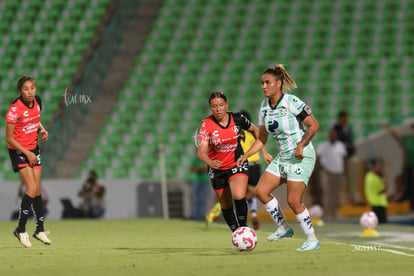 Alexia Villanueva, Noemí Villalobos | Santos vs Atlas femenil