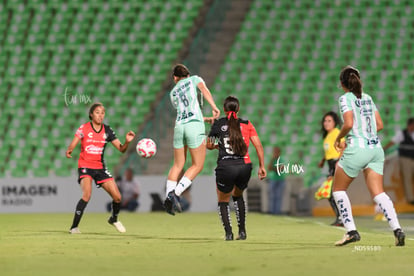 María Cuadrado | Santos vs Atlas femenil