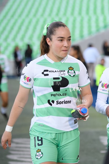 Luisa De Alba | Santos vs Atlas femenil