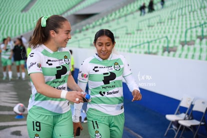 Cynthia Rodríguez, Luisa De Alba | Santos vs Atlas femenil