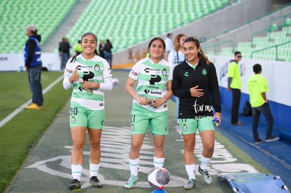 Celeste Guevara, Judith Félix, Marianne Martínez | Santos vs Atlas femenil