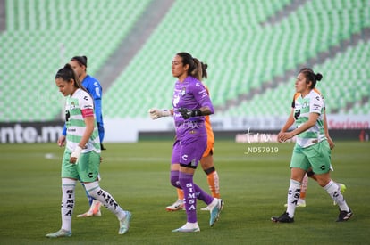 Gabriela Herrera, Alexxandra Ramírez, Daniela García | Santos vs Atlas femenil