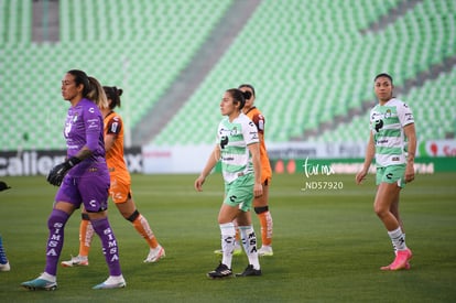 Lia Romero, Gabriela Herrera, Daniela García | Santos vs Atlas femenil