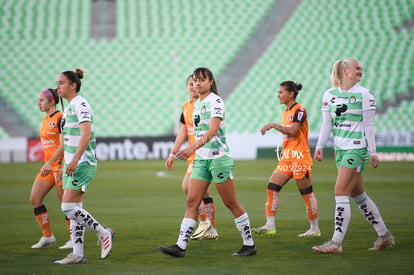 Mallory Olsson, Lourdes De León, Yessenia Novella | Santos vs Atlas femenil