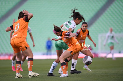 Yessenia Novella, Alejandra Lomelí | Santos vs Atlas femenil