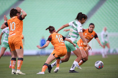 Yessenia Novella, Alejandra Lomelí | Santos vs Atlas femenil