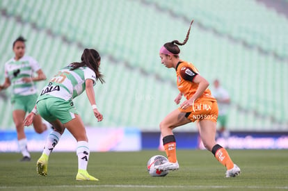 Michel Ruiz, Alejandra Lomelí | Santos vs Atlas femenil