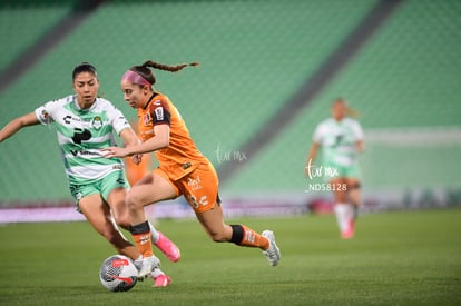 Lia Romero, Alejandra Lomelí | Santos vs Atlas femenil