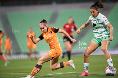 Lia Romero, Alejandra Lomelí | Santos vs Atlas femenil