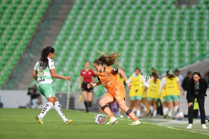 María Salas, Arlett Tovar | Santos vs Atlas femenil