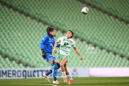 Daniela Solera, Lia Romero | Santos vs Atlas femenil