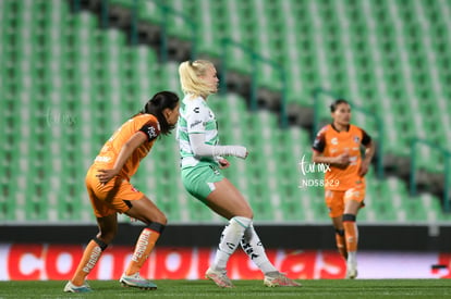 Mallory Olsson, María Pérez | Santos vs Atlas femenil