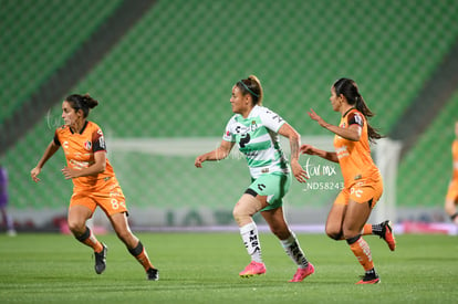 Alexia Villanueva, Karen García, Daniela Cruz | Santos vs Atlas femenil