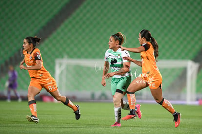 Alexia Villanueva, Karen García, Daniela Cruz | Santos vs Atlas femenil