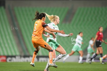 Mallory Olsson, María Pérez | Santos vs Atlas femenil