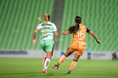 Daniela Cruz, Alexia Villanueva | Santos vs Atlas femenil