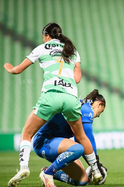 Annelise Henderson, Daniela Solera | Santos vs Atlas femenil