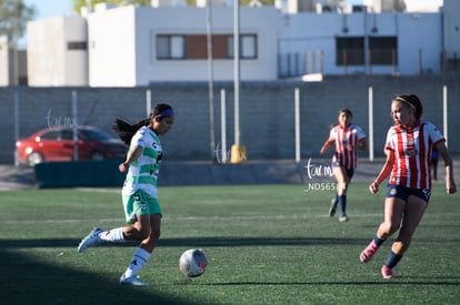 Angelyn Barrera, Nadia Jiménez | Santos vs Chivas femenil sub 19