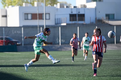 Angelyn Barrera, Nadia Jiménez | Santos vs Chivas femenil sub 19