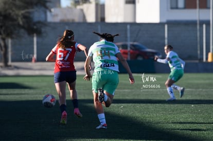 Angelyn Barrera, Tania Baca | Santos vs Chivas femenil sub 19