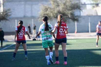 Angelyn Barrera, Nadia Jiménez | Santos vs Chivas femenil sub 19